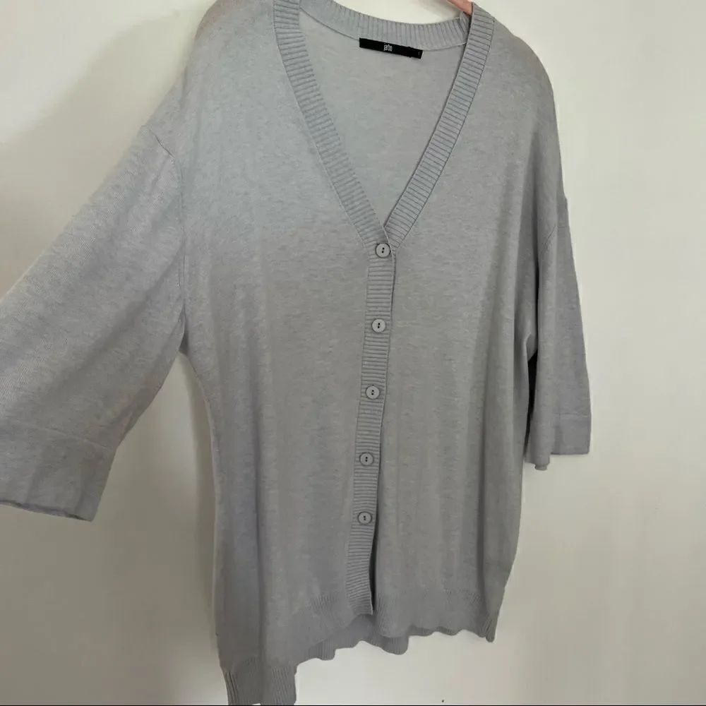 JARBO Oversized Button Cardigan 6-10